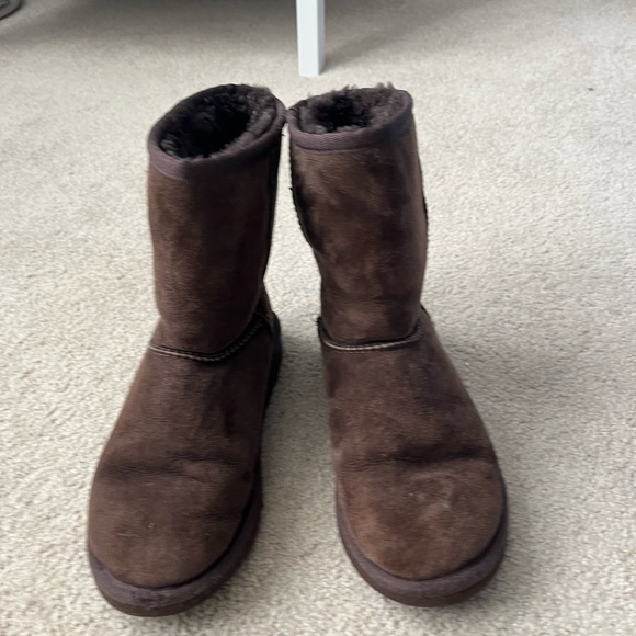 Ugg Classic Chocolate Boots - Picture 3 of 5